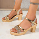 Glamorous - Zapatos de Tacón Ortopédicos